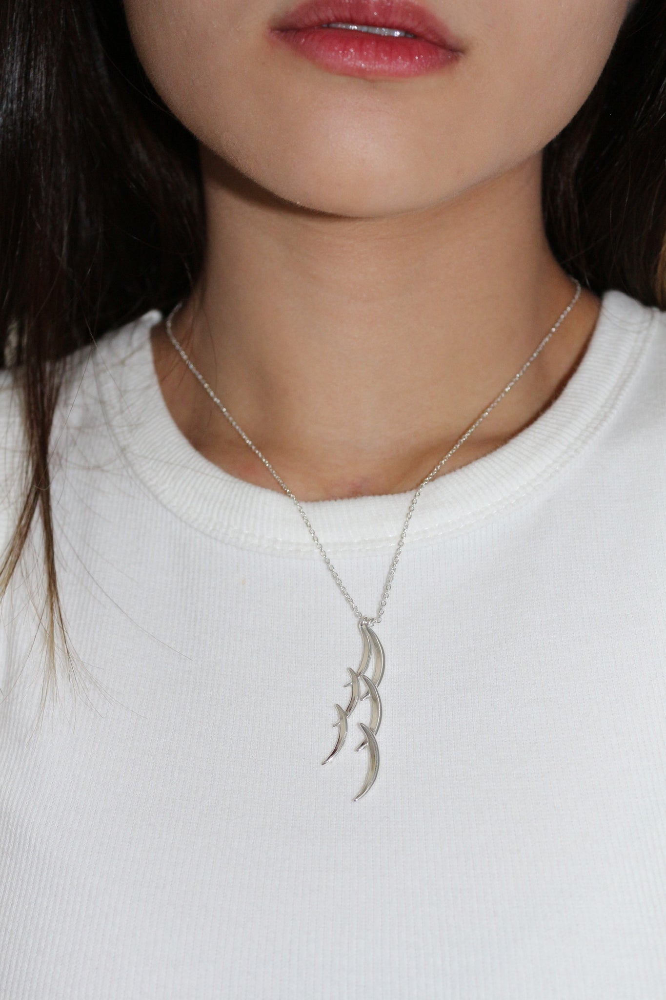 Triple Moon Necklace