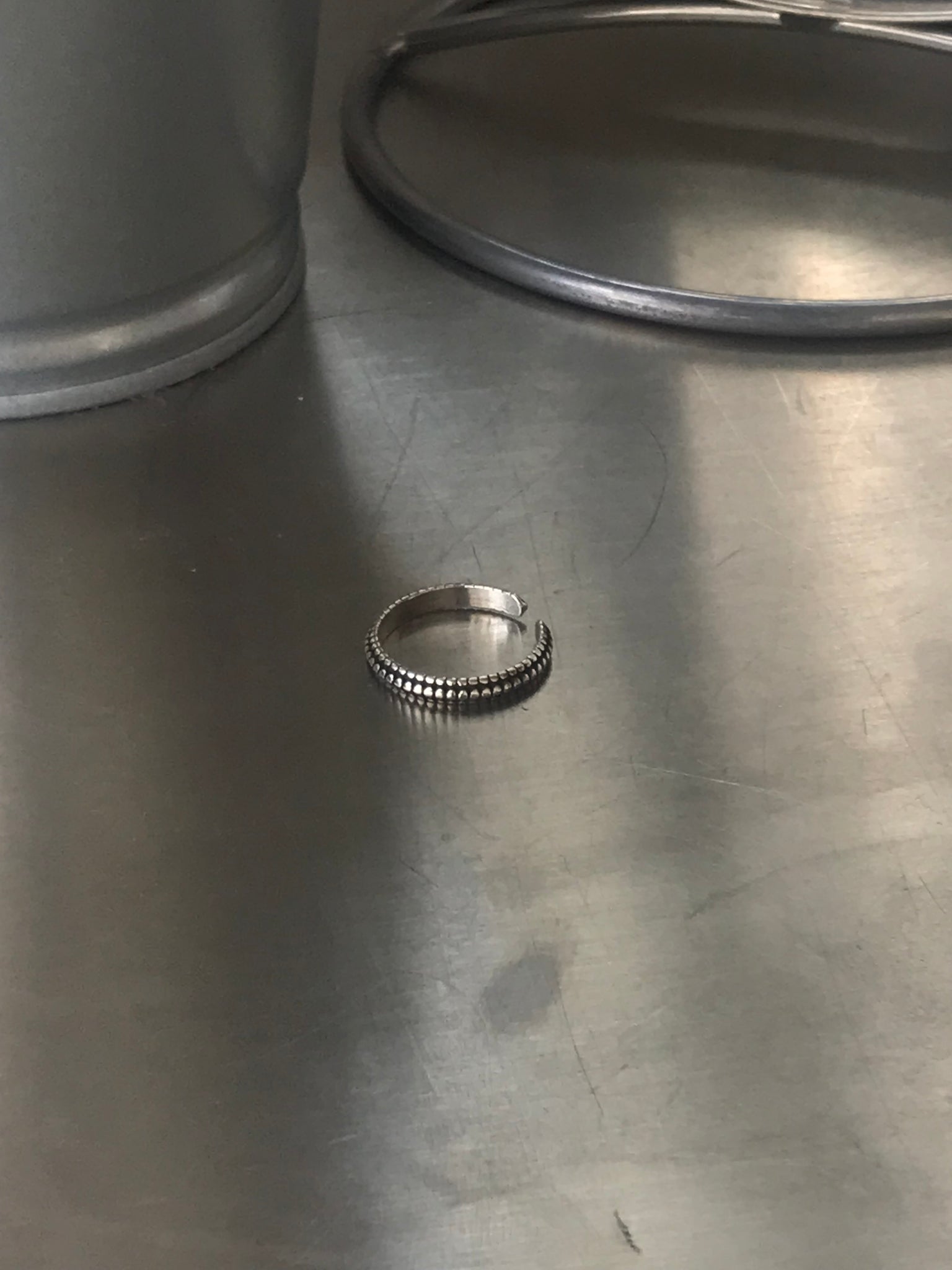 Tiny donut Ring