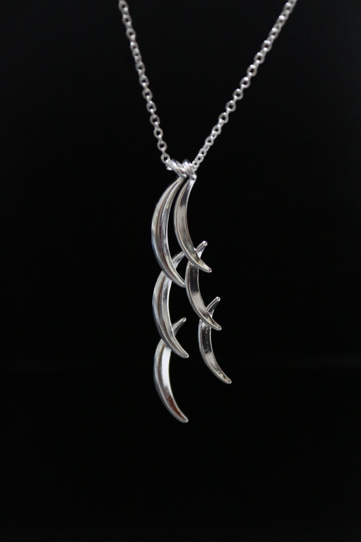 Triple Moon Necklace