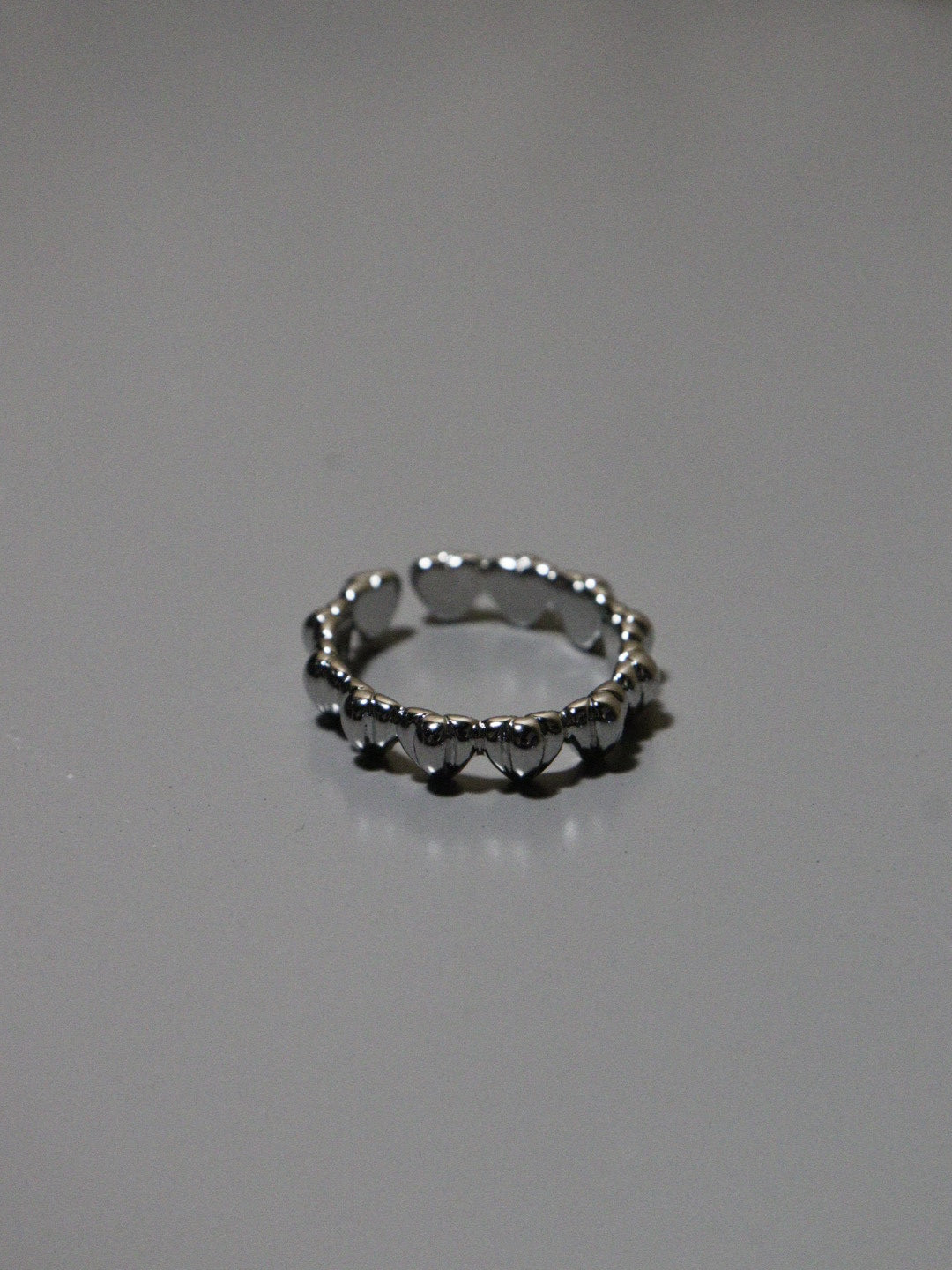 S- heart ring