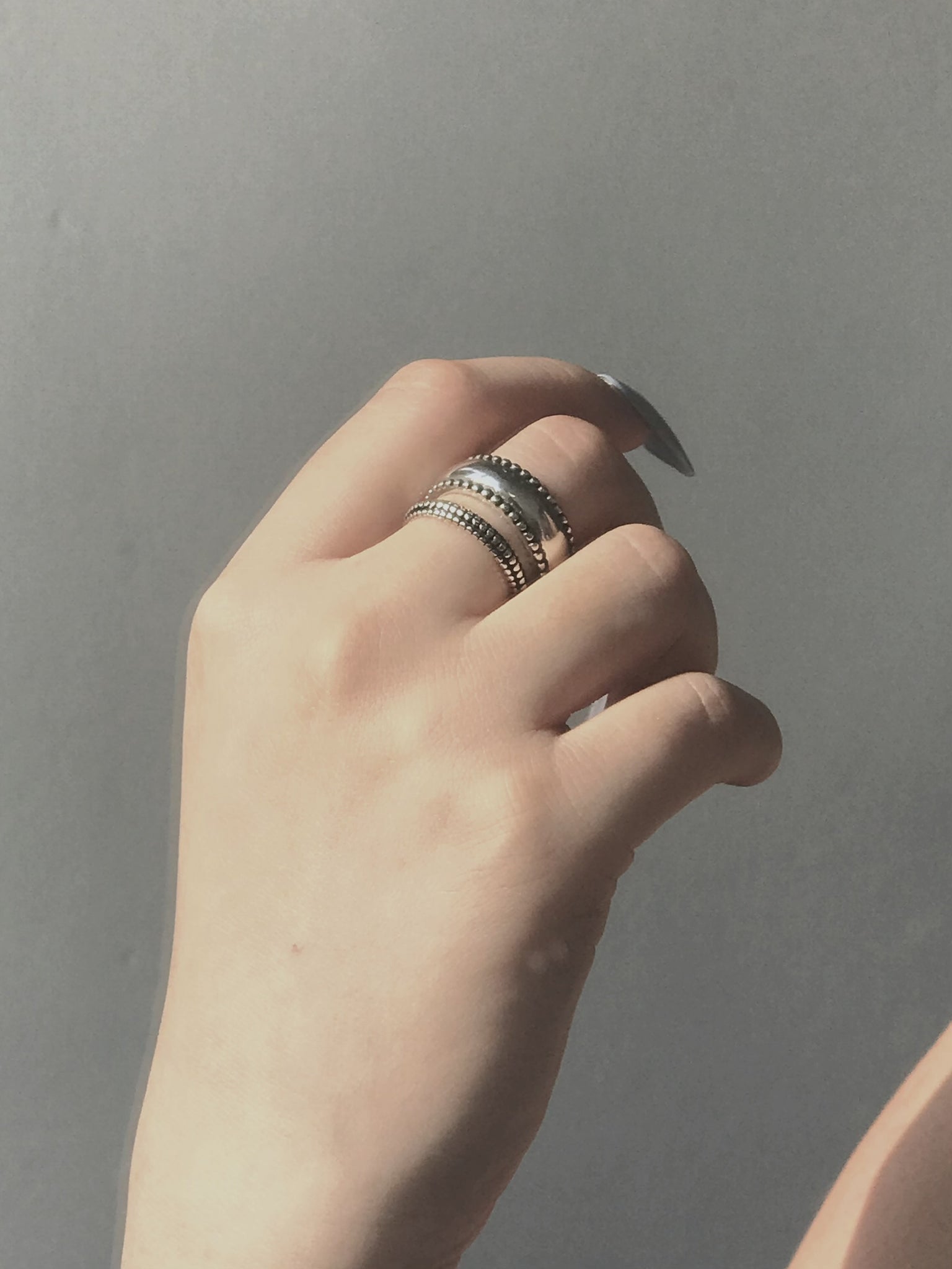 Tiny donut Ring