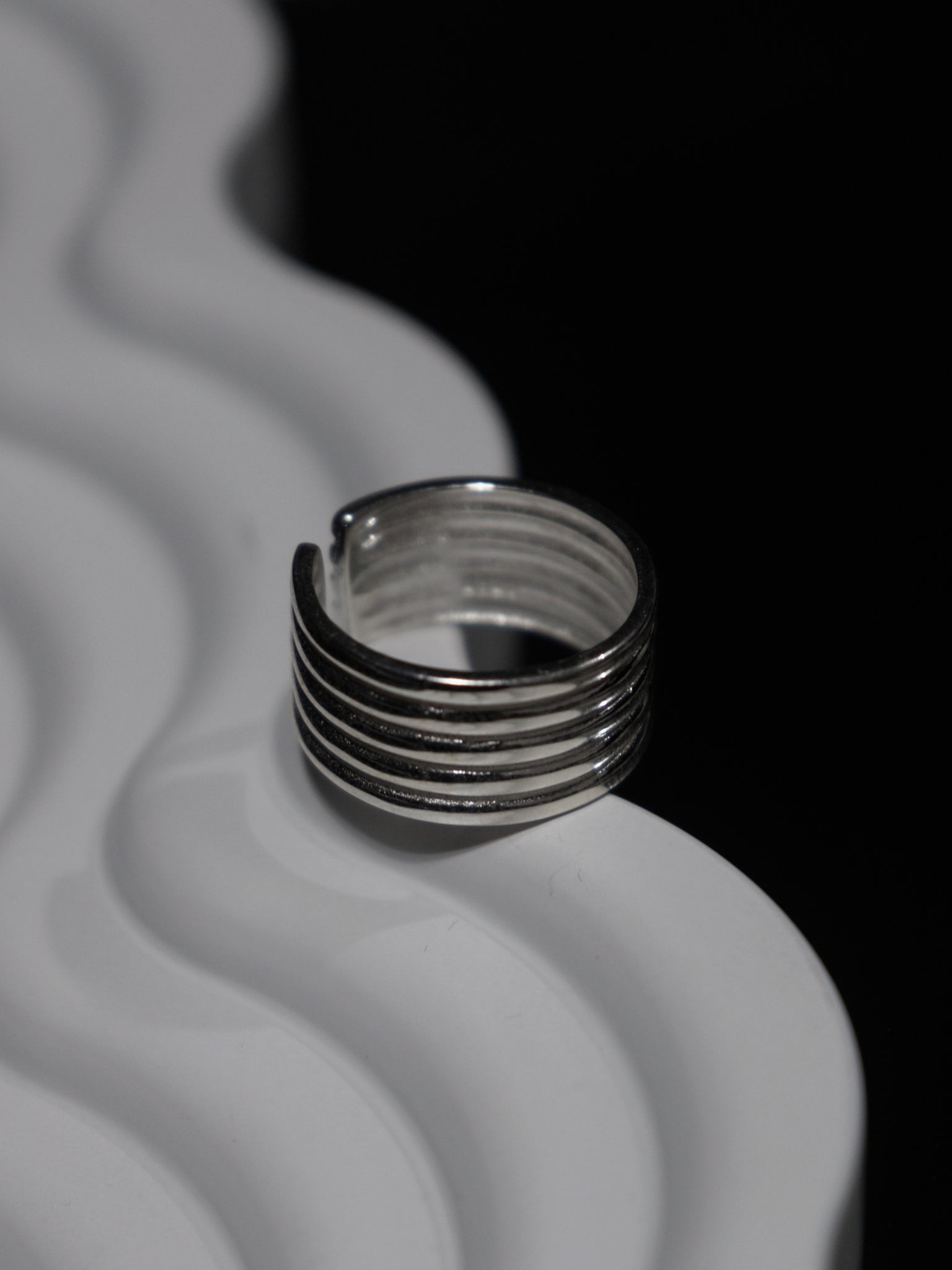 Double layer line ring