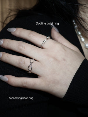 connecting hoop ring