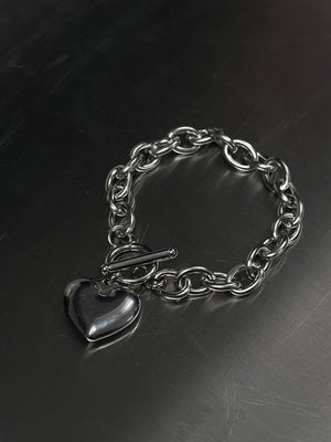 Heart Chain Bracelet