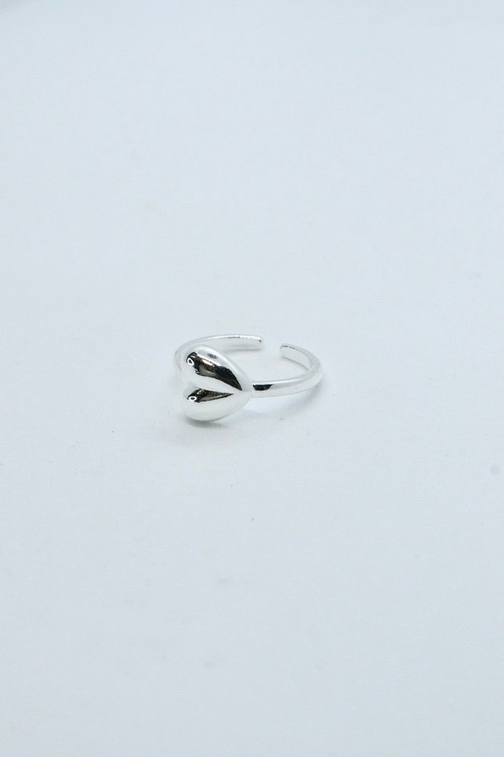 single heart ring