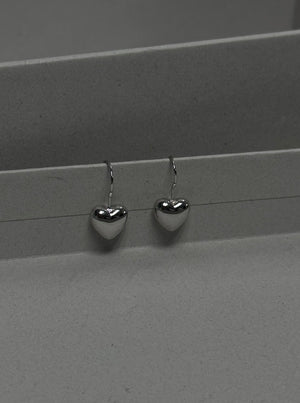 Heart Drop Earring