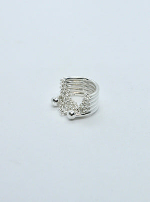 Chain Wave Ring