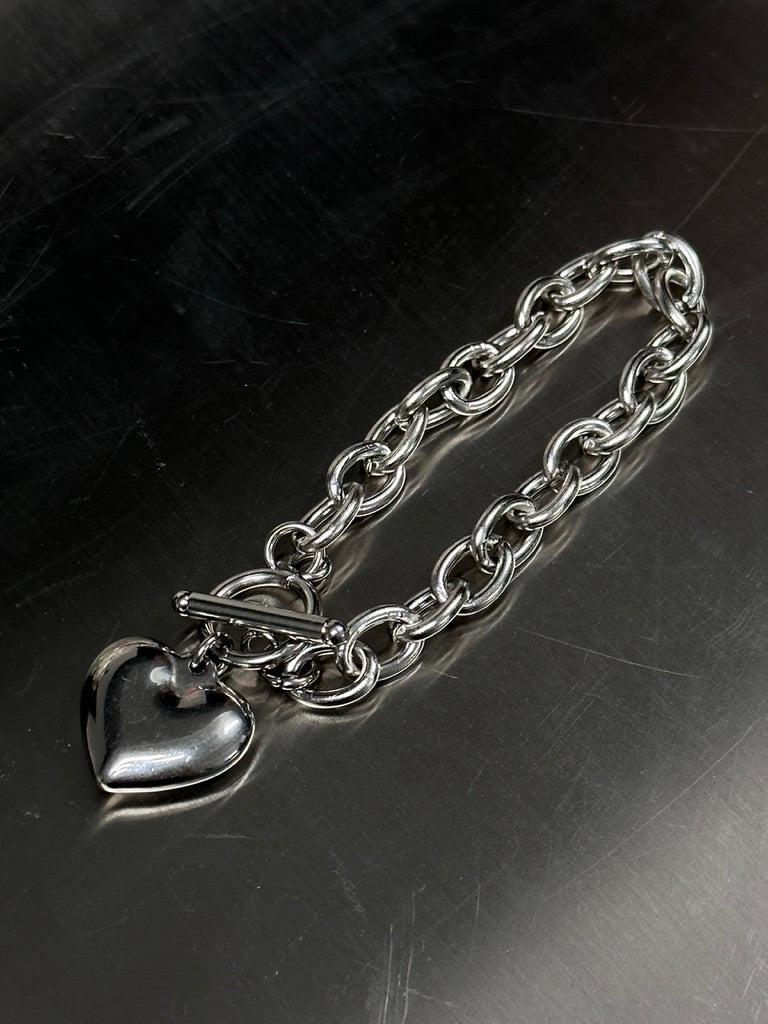 Heart Chain Bracelet