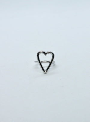 Empty Heart ring