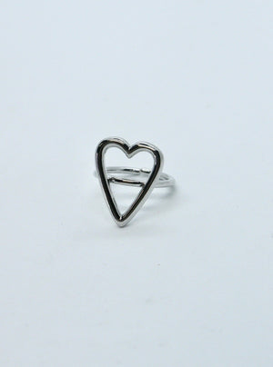 Empty Heart ring