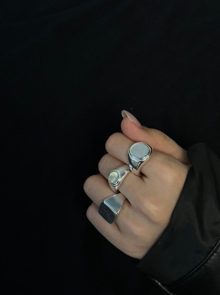 Basic Raw Oval Ring