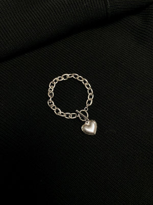 Heart Chain Bracelet