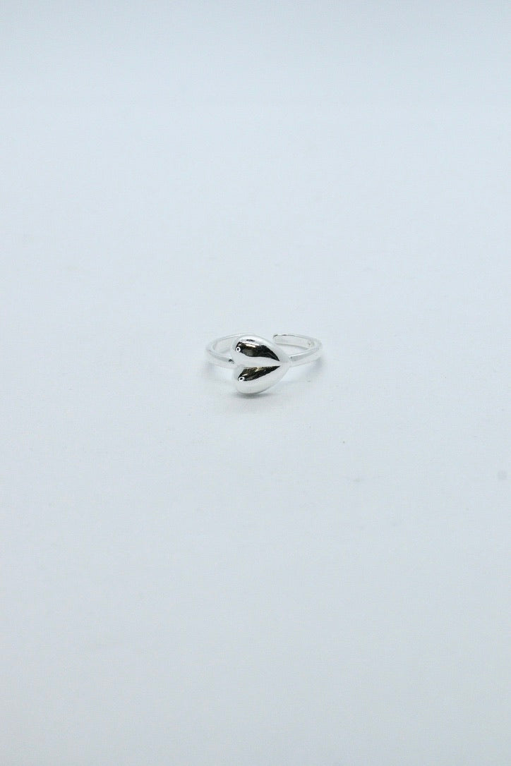 single heart ring
