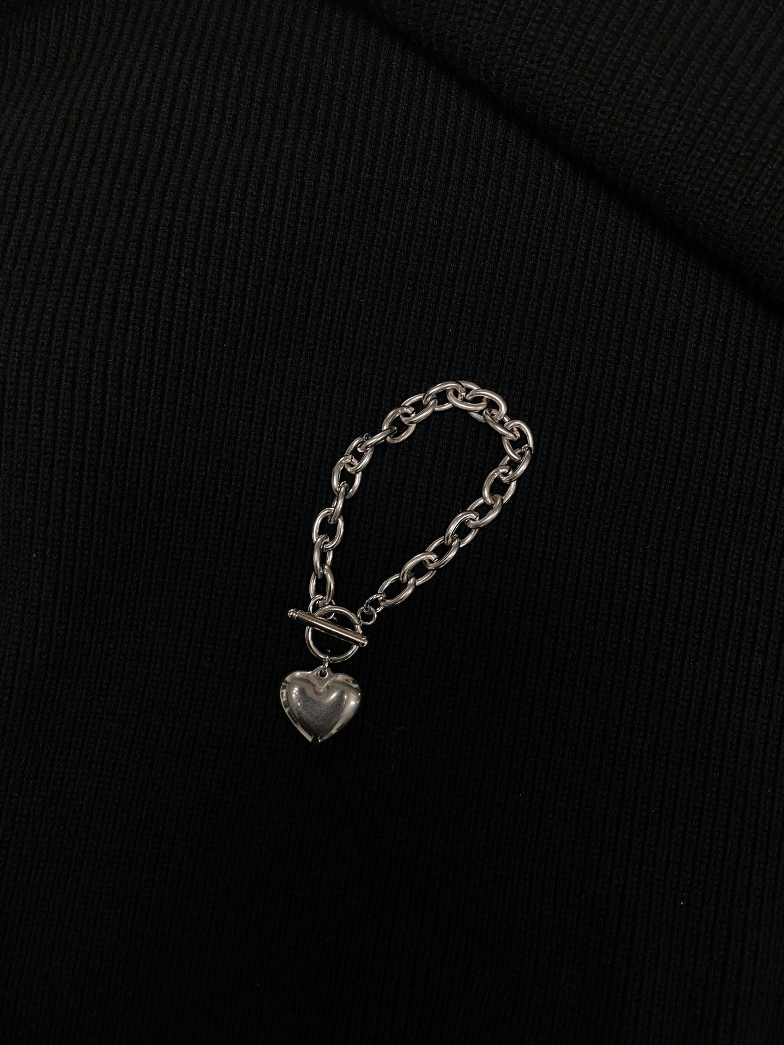 Heart Chain Bracelet