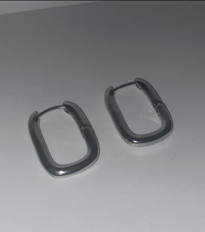 Bold Rectangle Earring