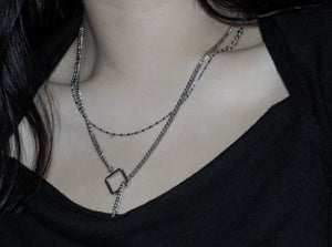 Square OT Chain Necklace