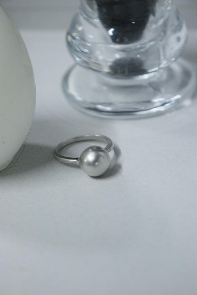 Round ball Ring #BOLD RING