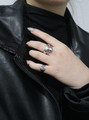 Round ball Ring #BOLD RING