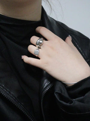 Round ball Ring #BOLD RING