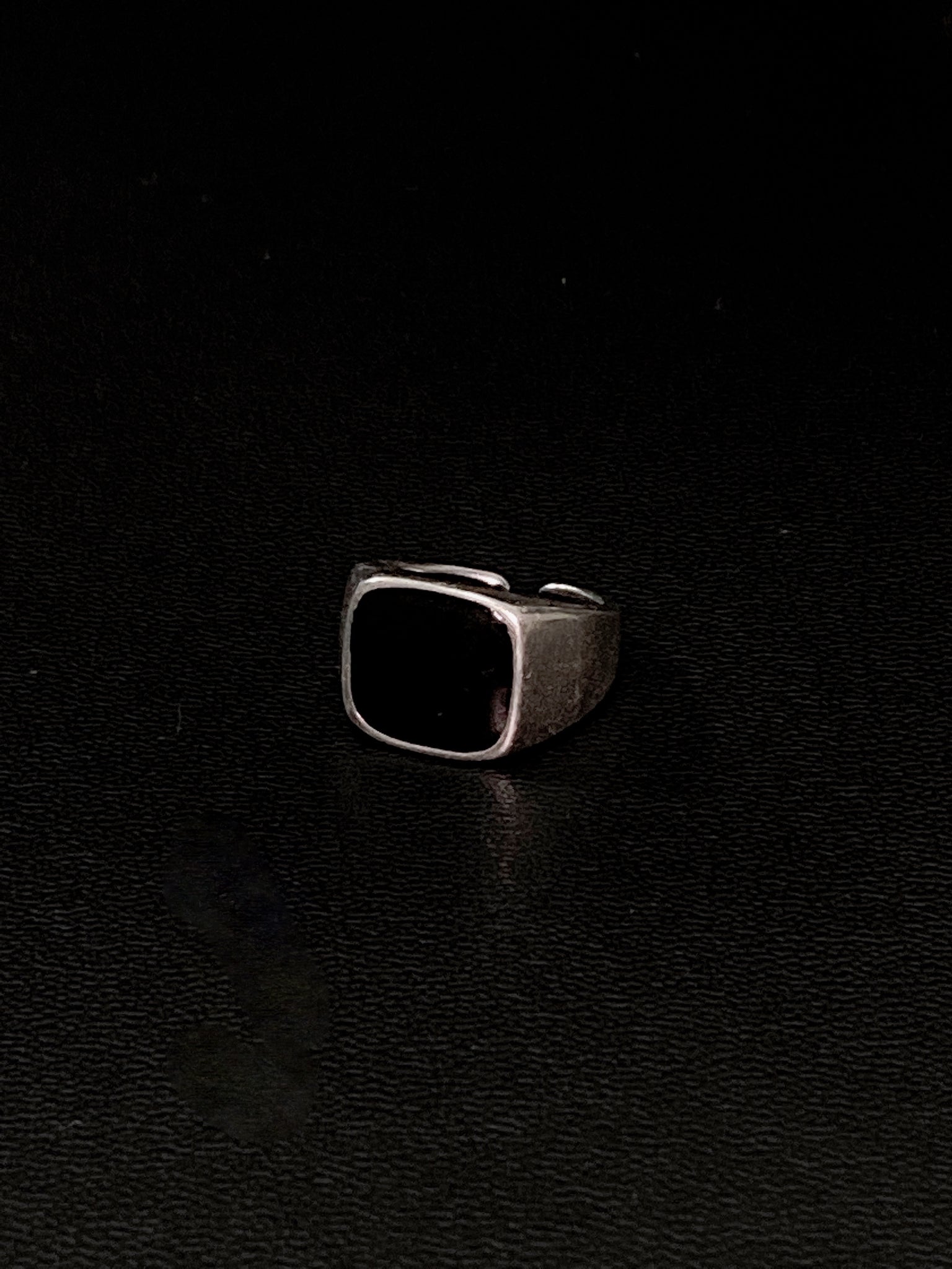 Black square ring