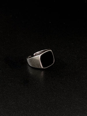 Black square ring